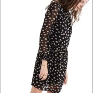 Madewell Mistlight Mockneck Dress